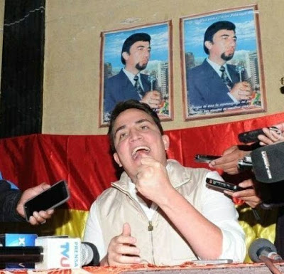 Carlos Palenque Monroy, es uno de los jóvenes líderes de la Agrupación Venceremos Carlos Palenque Monroy, es uno de los jóvenes líderes de la Agrupación Venceremos