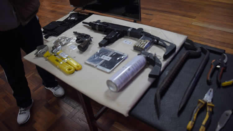 Desde principios de este año se ha incrementado el reporte de posesión de armas para delinquir.