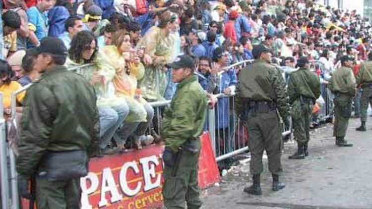 Desplazaran 2.300 efectivos para el Carnaval de Oruro