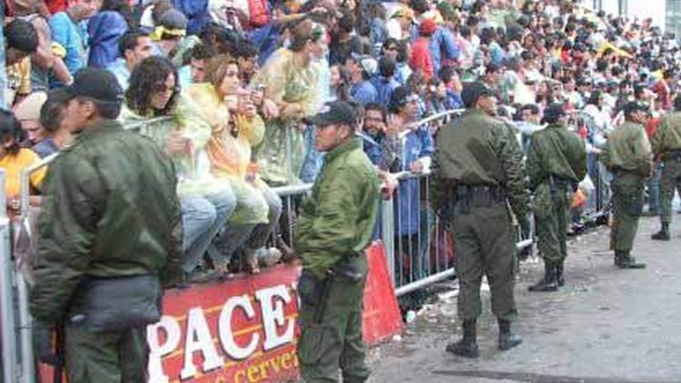 Desplazaran 2.300 efectivos para el Carnaval de Oruro Desplazaran 2.300 efectivos para el Carnaval de Oruro