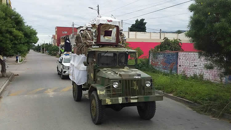 Procesión del Santo Sepulcro en Yacuiba