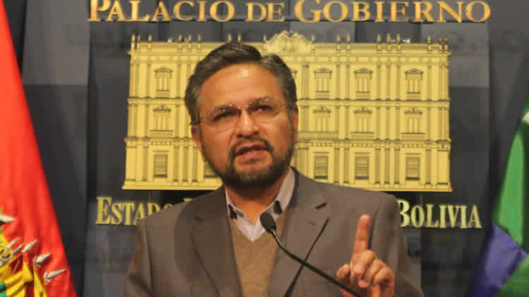 Alfredo Rada, ministro de la Presidencia.