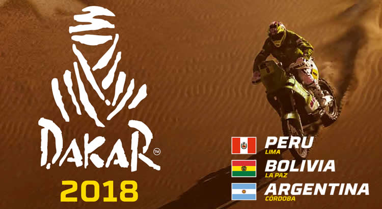 Rally Dakar 2018 en Bolivia.
