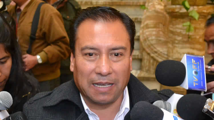 Rodolfo Rocabado, ministro de Salud.