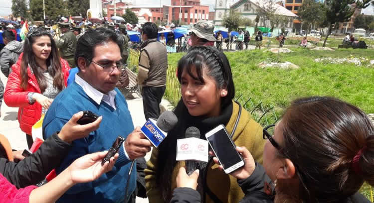 Eva Copa, senadora del Movimiento Al Socialismo (MAS). Eva Copa, senadora del Movimiento Al Socialismo (MAS).