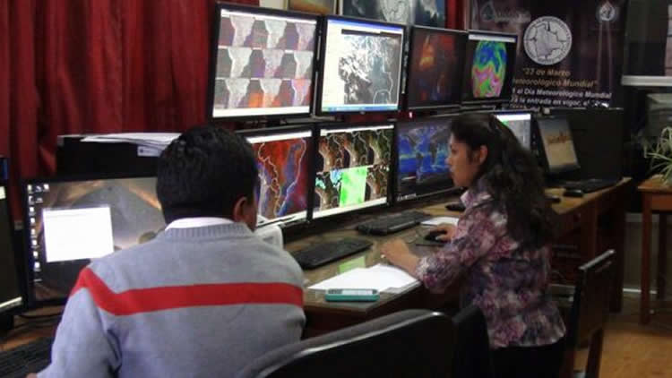 Servicio Nacional de Meteorología e Hidrología (Senamhi).