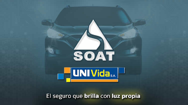 Univida advierte que vehículos sin SOAT 2018 no circularan en el parque automotor.