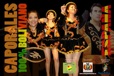 El día  Domingo 18 de Julio se bailará el caporal boliviano en 18 países y en más de 45 ciudades del Mundo