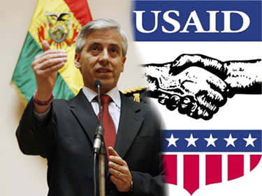 El vicepresidente Alvaro García Linera exigió que cese la injerencia de USAID en Bolivia