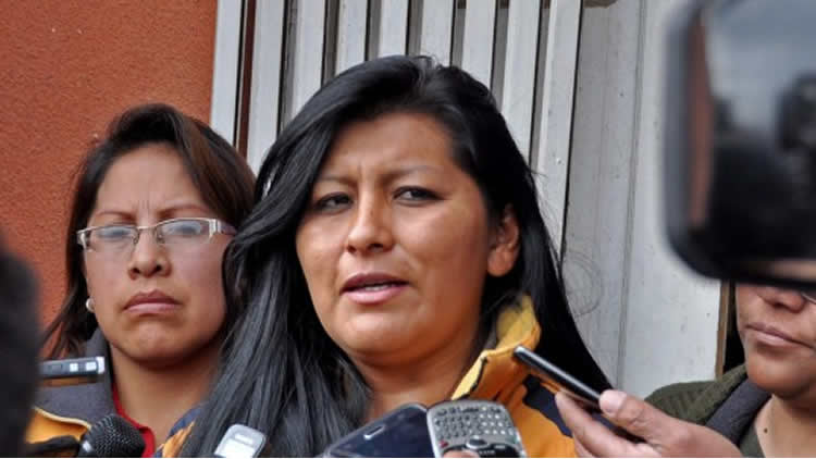 Soledad Chapetón, alcaldesa de El Alto.