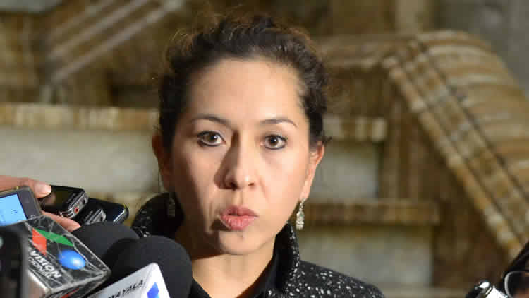 Alexandra Moreira, Ministra de Medio Ambiente y Agua.