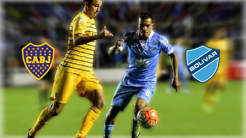 Boca Juniors vs Bolívar en un encuentro anterior.