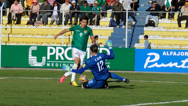  La selección boliviana derrotó a su similar de Paraguay 1 a 0