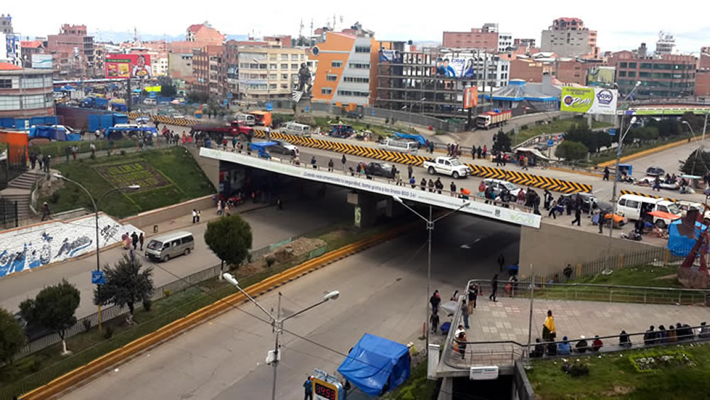 Ciudad de El Alto, Bolivia.