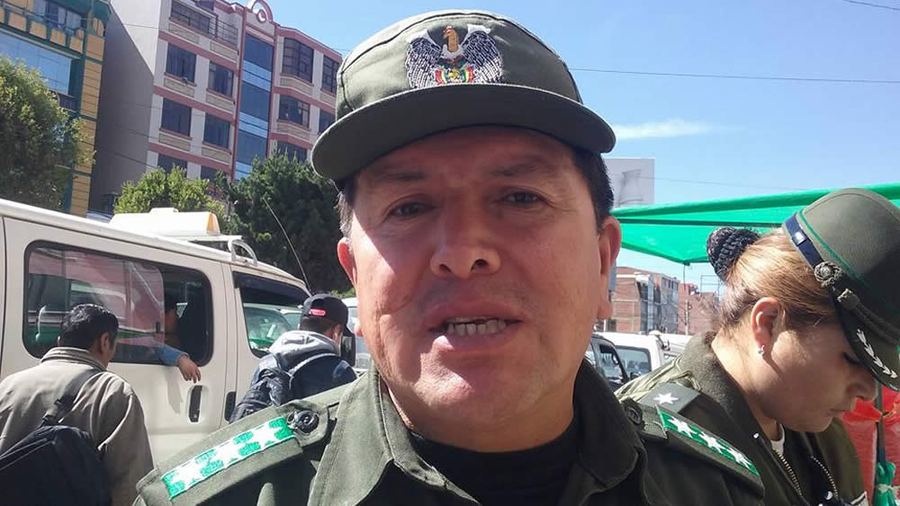 José Peña, excomandante Regional de El Alto