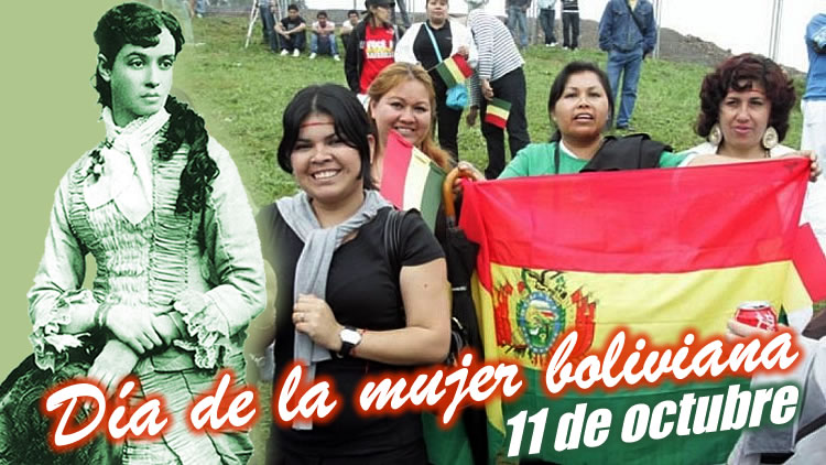 Día de la Mujer Boliviana, 11 de octubre.