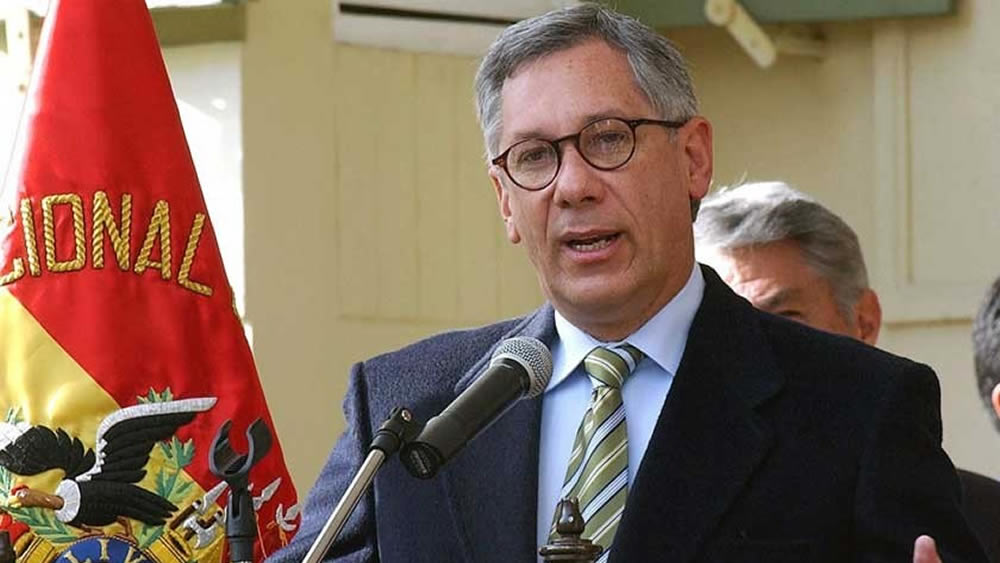 Eduardo Rodríguez Veltzé, agente boliviano ante La Haya.