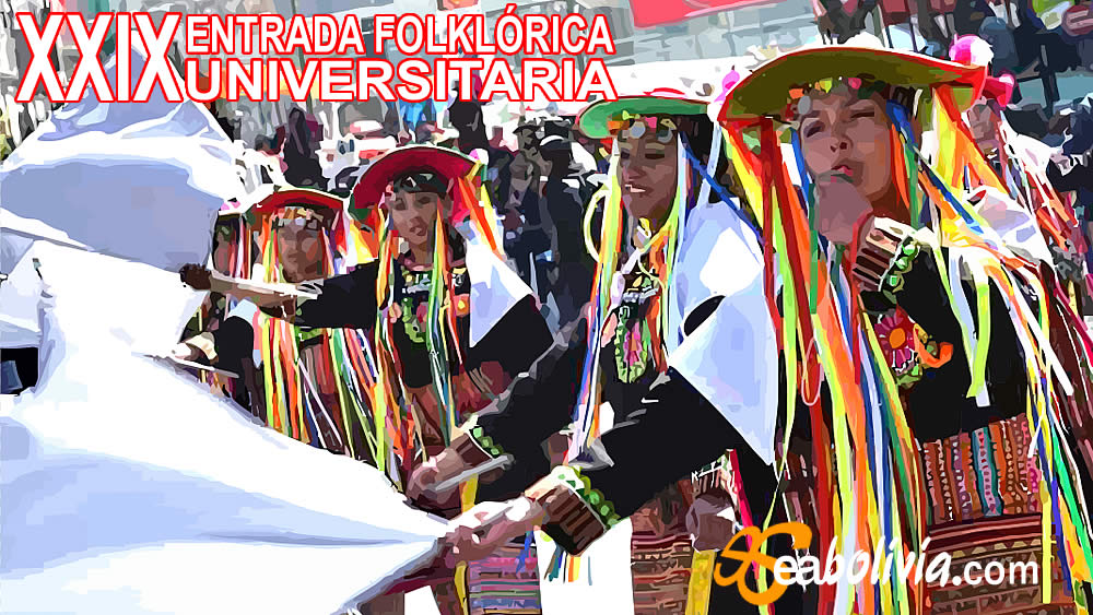 Entrada Folklórica Universitaria UMSA 2016