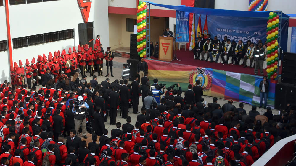 Inauguración de la gestión escolar 2015