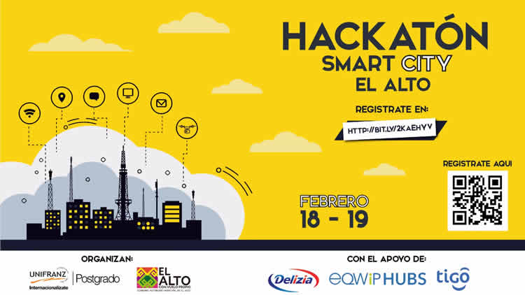 Lanzan primera versión del concurso Hackaton “Smart City El Alto”