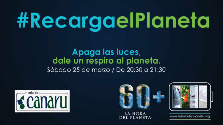 La Hora del Planeta, fue programada para el sábado 25 de marzo.