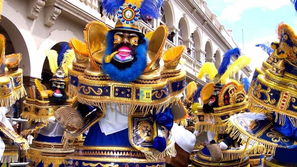 La Morenada, una de las danzas representativas de la cultura boliviana.