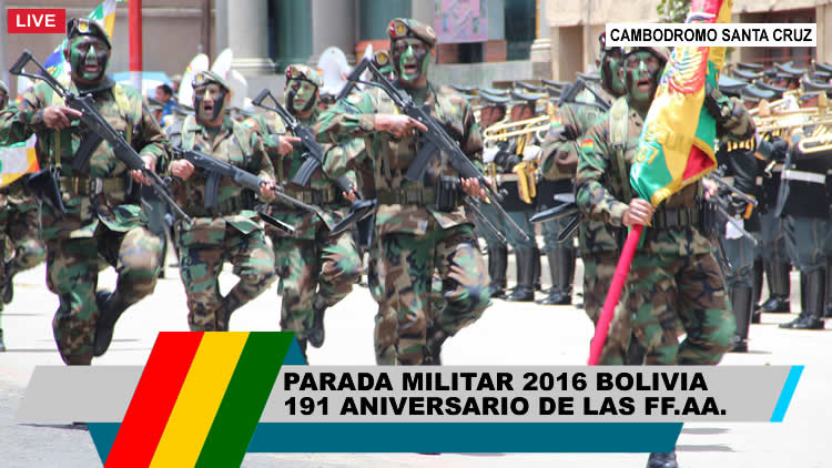 Parada Militar 2016 en Bolivia