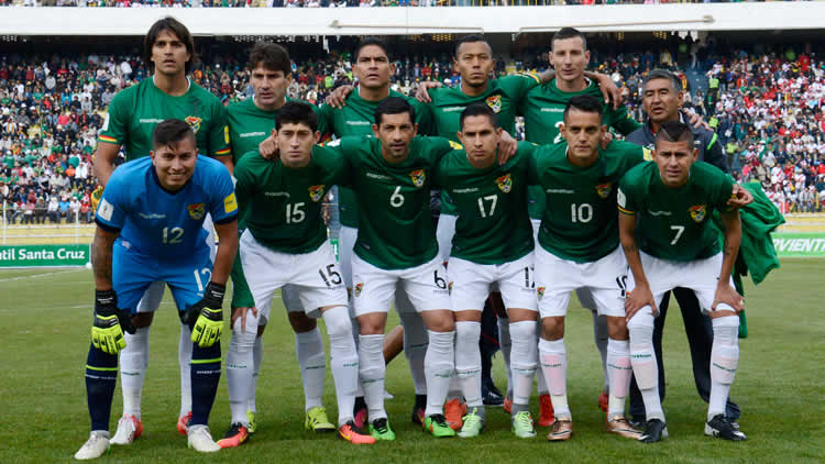 Selección boliviana de fútbol.