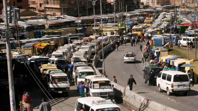 Transporte Público en la Ceja El Alto