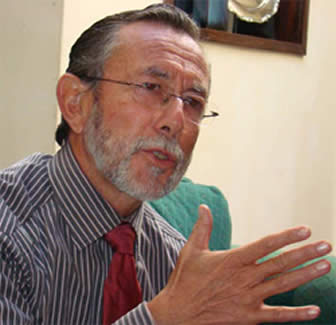 Juan del Granado, jefe nacional del opositor Movimiento Sin Miedo (MSM).