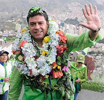 Luis Revilla, alcalde de La Paz.