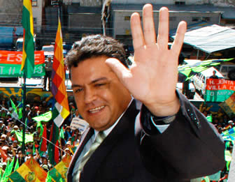 Luis Revilla, alcalde de La Paz.