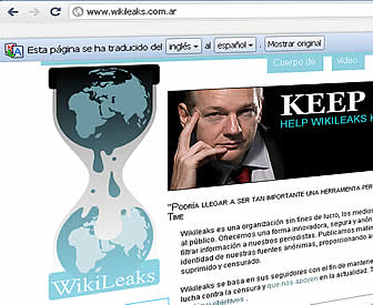 WikiLeaks.com.ar es un clon del WikiLeaks.org