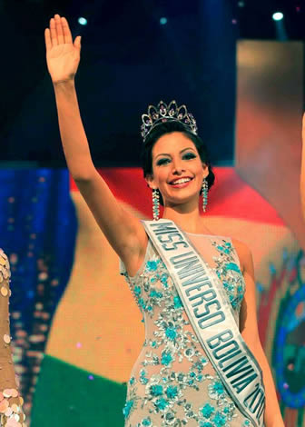 Alexia Viruez es Miss Bolivia 2012