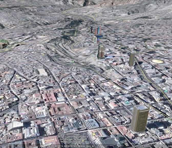 Ciudad de La Paz en 3D