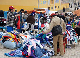 De donde traen sales la ropa americana