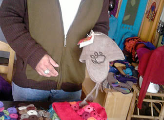 Prendas confeccionadas en alpaca boliviana