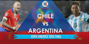  Chile vs Argentina disputarán la final de la Copa América 2015