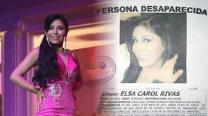 Desaparece Elsa Carol Rivas, modelo de El Alto