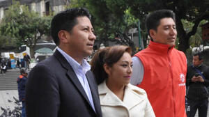 Ruth Nina y Leopoldo Chui de PAN BOL colocarán mano dura contra la corrupción