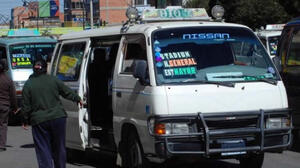 Choferes de El Alto realizarán controles desde el lunes para evitar 