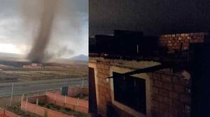En El Alto activan plan de ayuda en zona afectada por el Tornado en el Distrito 5