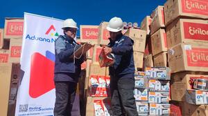 Allanan una vivienda en El Alto y comisan artículos de cocina chinos de contrabando 