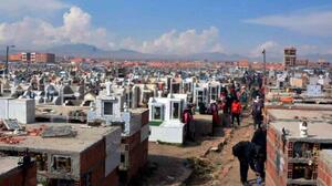 El Cementerio Mercedario de El Alto se llena de 200 nichos ilegales 