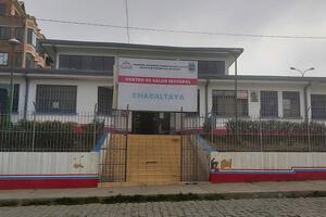 Descartan cierre del Centro de Salud Chacaltaya del Distrito 6 de El Alto 