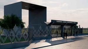 Está en marcha la construcción del muro perimetral del cementerio Mercedario
