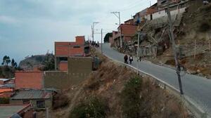 Vecinos de la zona de Cervecería de La Paz están en alerta por posibles deslizamientos