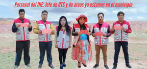 Convocan a la población de Tiahuanaco a sumarse al Censo de Población y Vivienda 2024