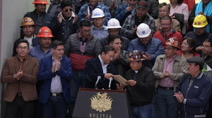 COB y Gobierno acuerdan incremento del 3% al básico y de 5,85% al mínimo nacional