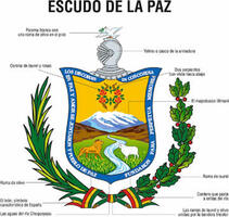 Escudo de La Paz: Los discordes en concordia...
